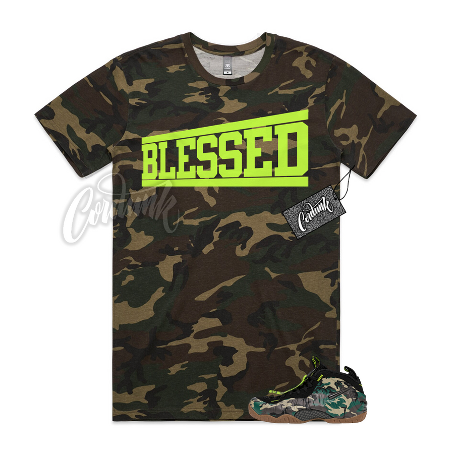 Foamposite Army Camo OG BLS