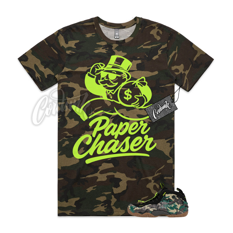 Foamposite Army Camo PAPER