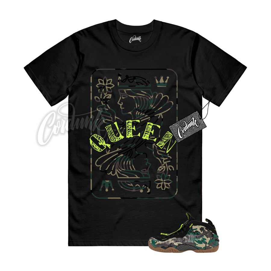 Foamposite Army Camo QUEEN