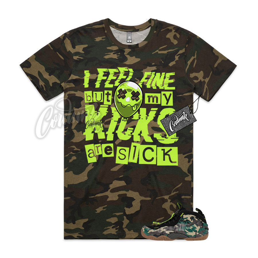 Foamposite Army Camo SICK
