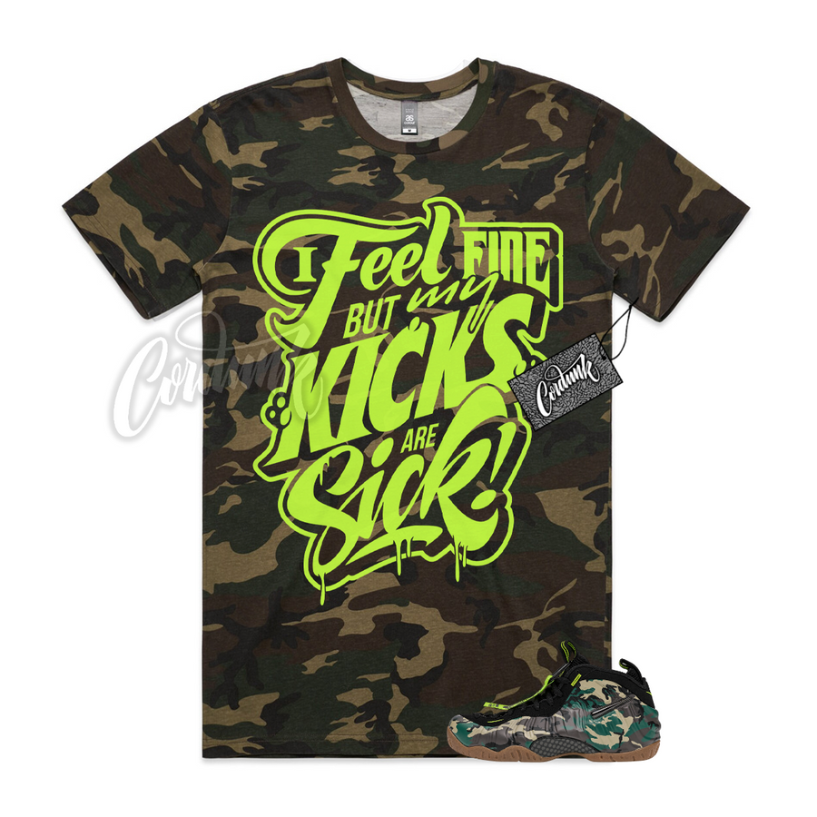 Foamposite Army Camo SICKBIG