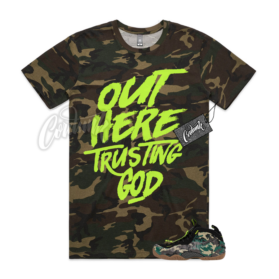 Foamposite Army Camo TG