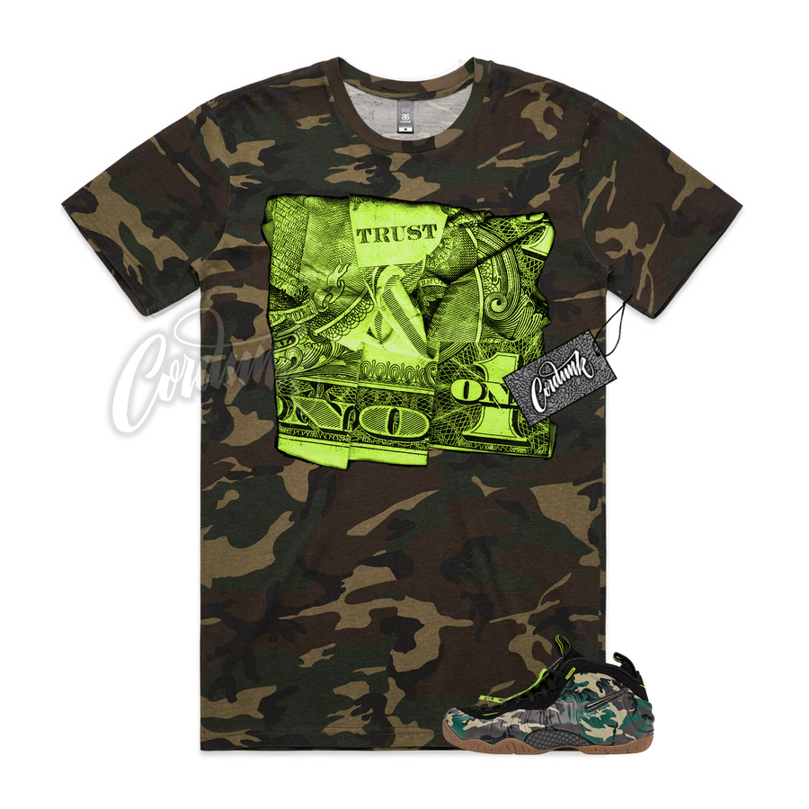 Foamposite Army Camo TRUST