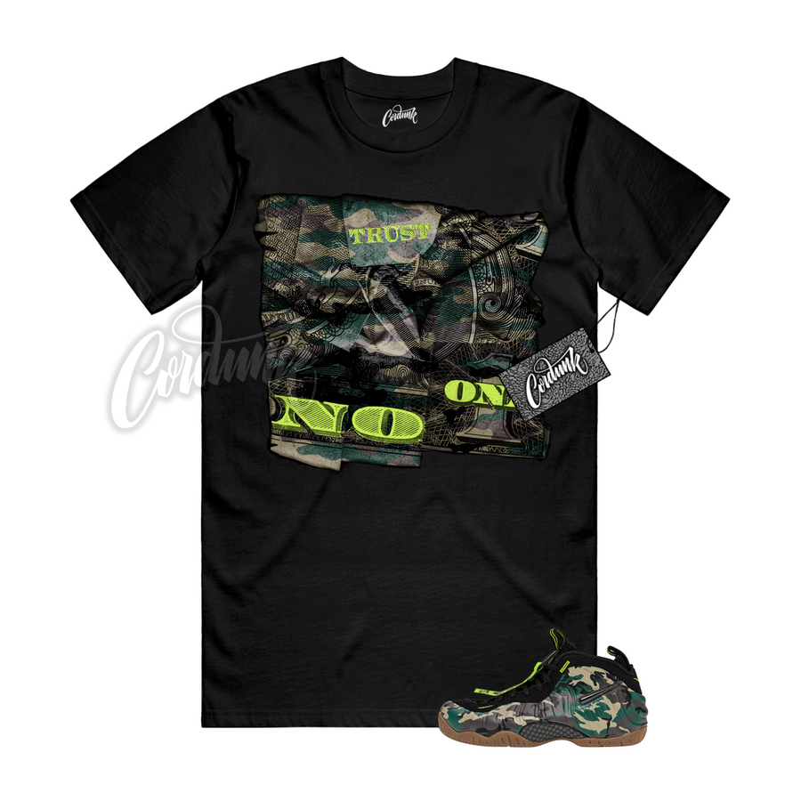 Foamposite Army Camo TRUST