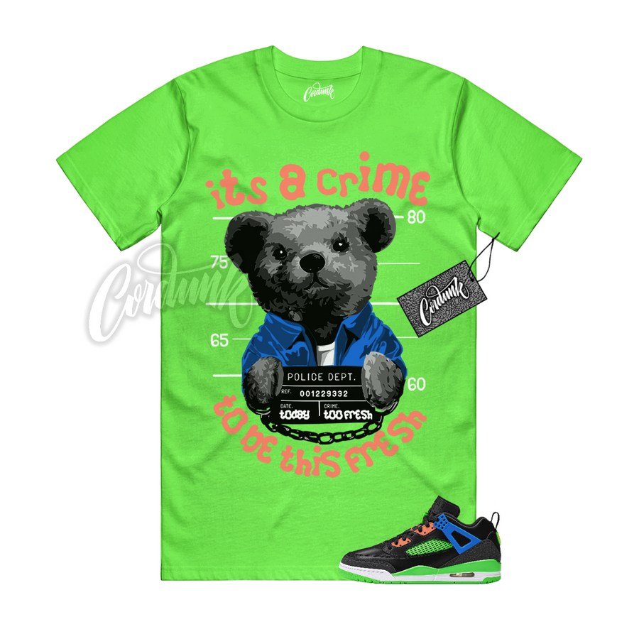 Jordan Spizike Space Jam Central CRIME