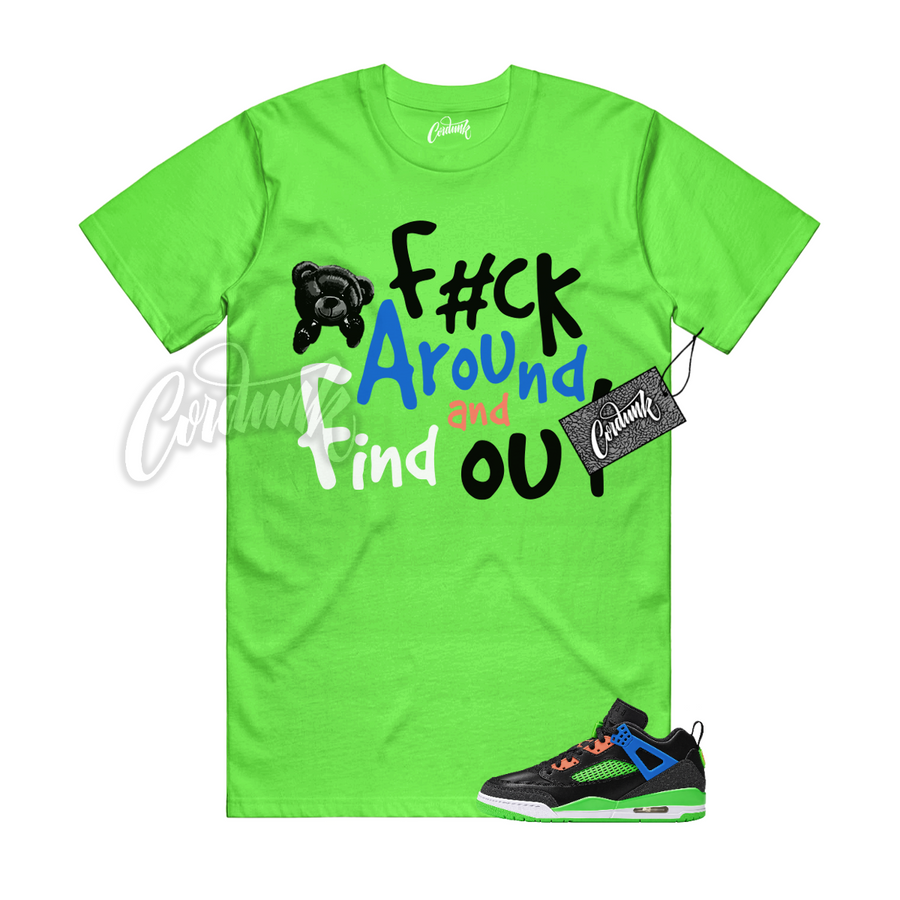 Jordan Spizike Space Jam Central FCK