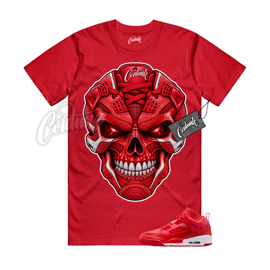 Spizike University Red SKULL